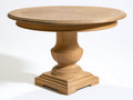 Table de jardin-Bois massif-128x128x76 cm-Bois naturel-Style contemporain élégant extérieur